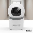 Câmera De Segurança Interna 360° Ptz Wi-Fi 2Mp Steck Ambiente Conectado, Scam3Bs1 9