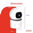 Câmera De Segurança Interna 360° Ptz Wi-Fi 2Mp Steck Ambiente Conectado, Scam3Bs1 1