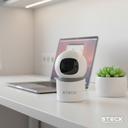Câmera De Segurança Interna 360° Ptz Wi-Fi 2Mp Steck Ambiente Conectado, Scam3Bs1 7