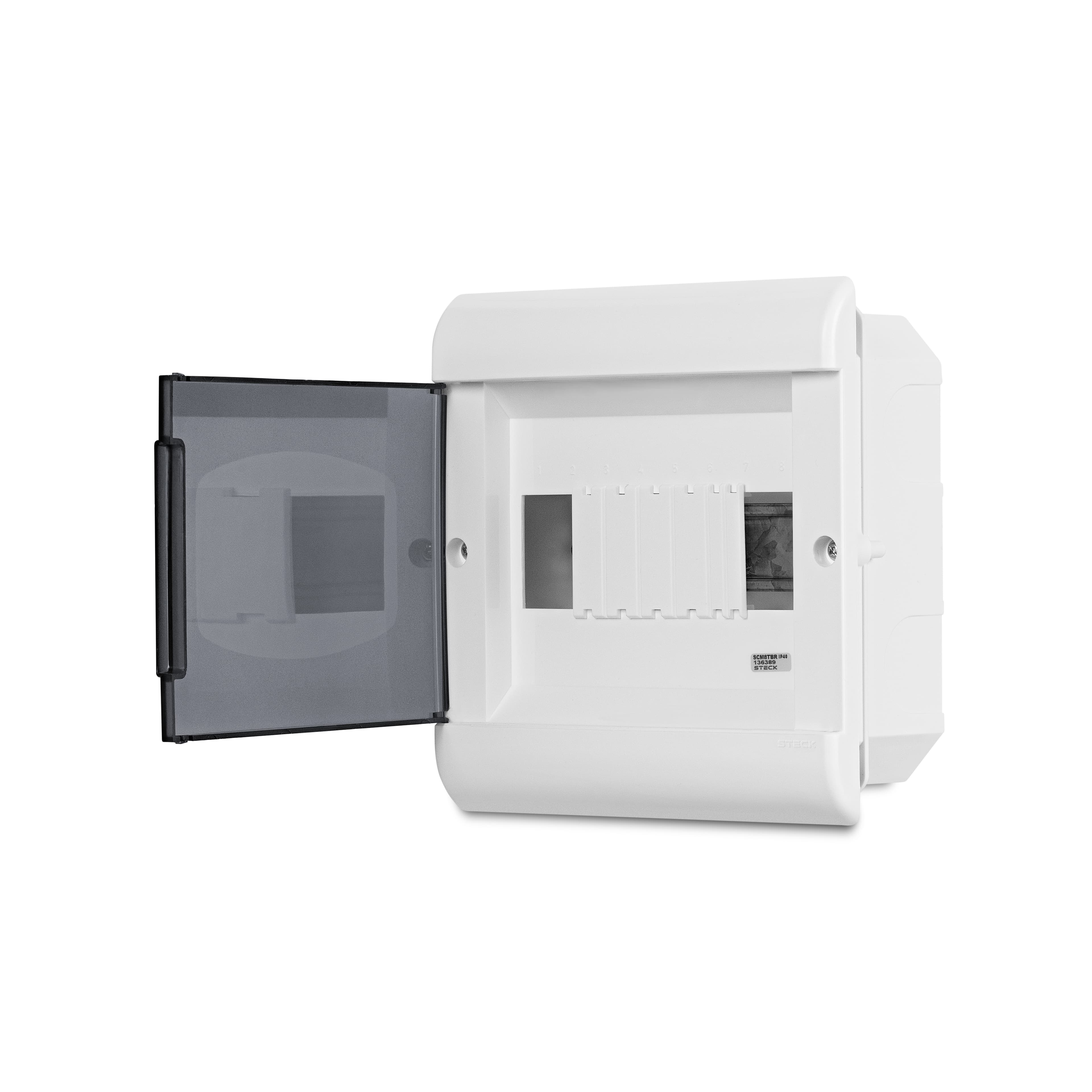 Quadro Emb Ouro Box 08 Din Porta Fume Steck Scm8Tbr