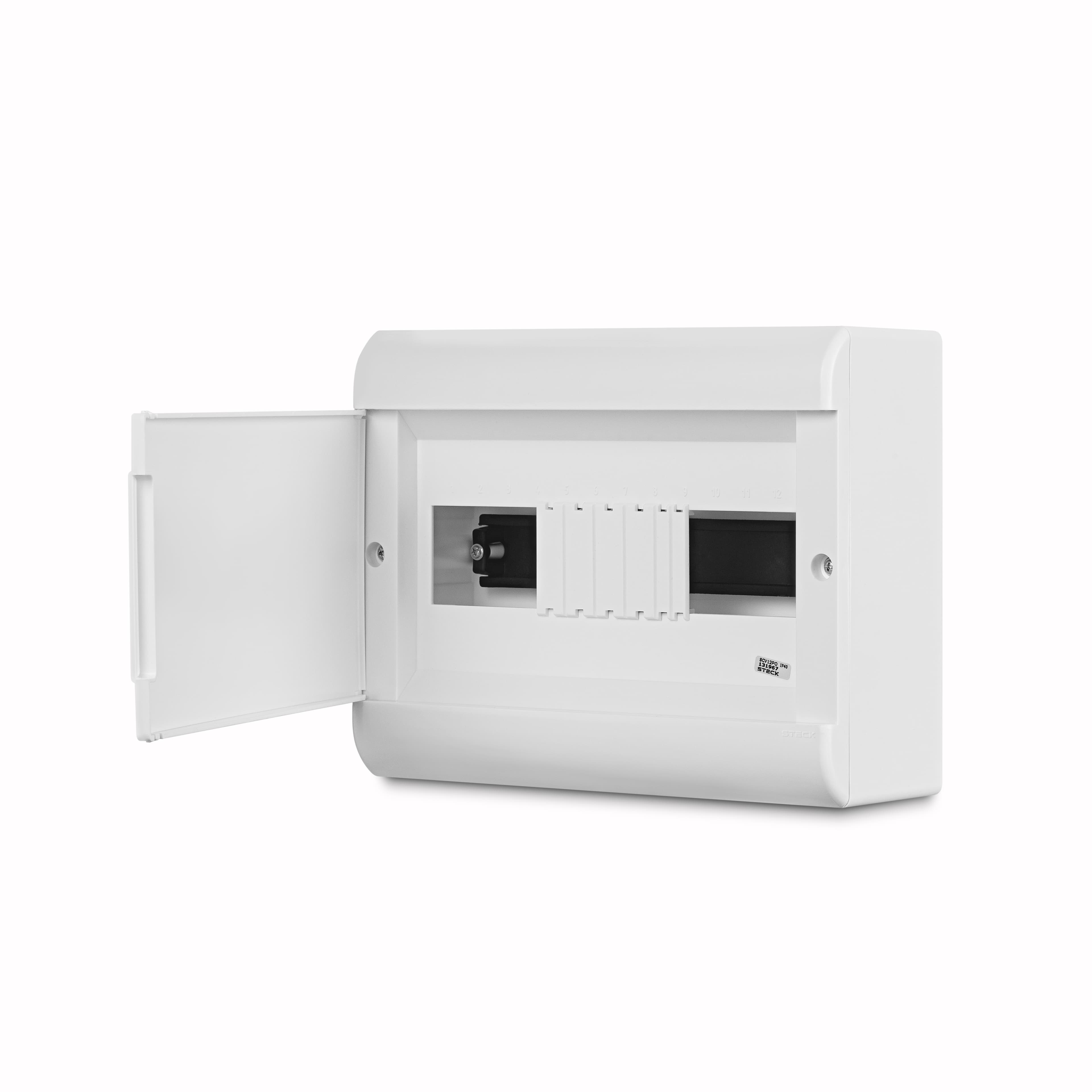 Quadro Sob Ouro Box 12 Din Porta Opaca Steck Scv12Po