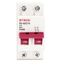 Disjuntor Serie Sd62 70A 2P Curva C 4,5Ka 400V Steck Sd62C70 1