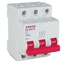 Disjuntor Serie Sd63 70A 3P Curva C 4,5Ka 400V Steck Sd63C70 0