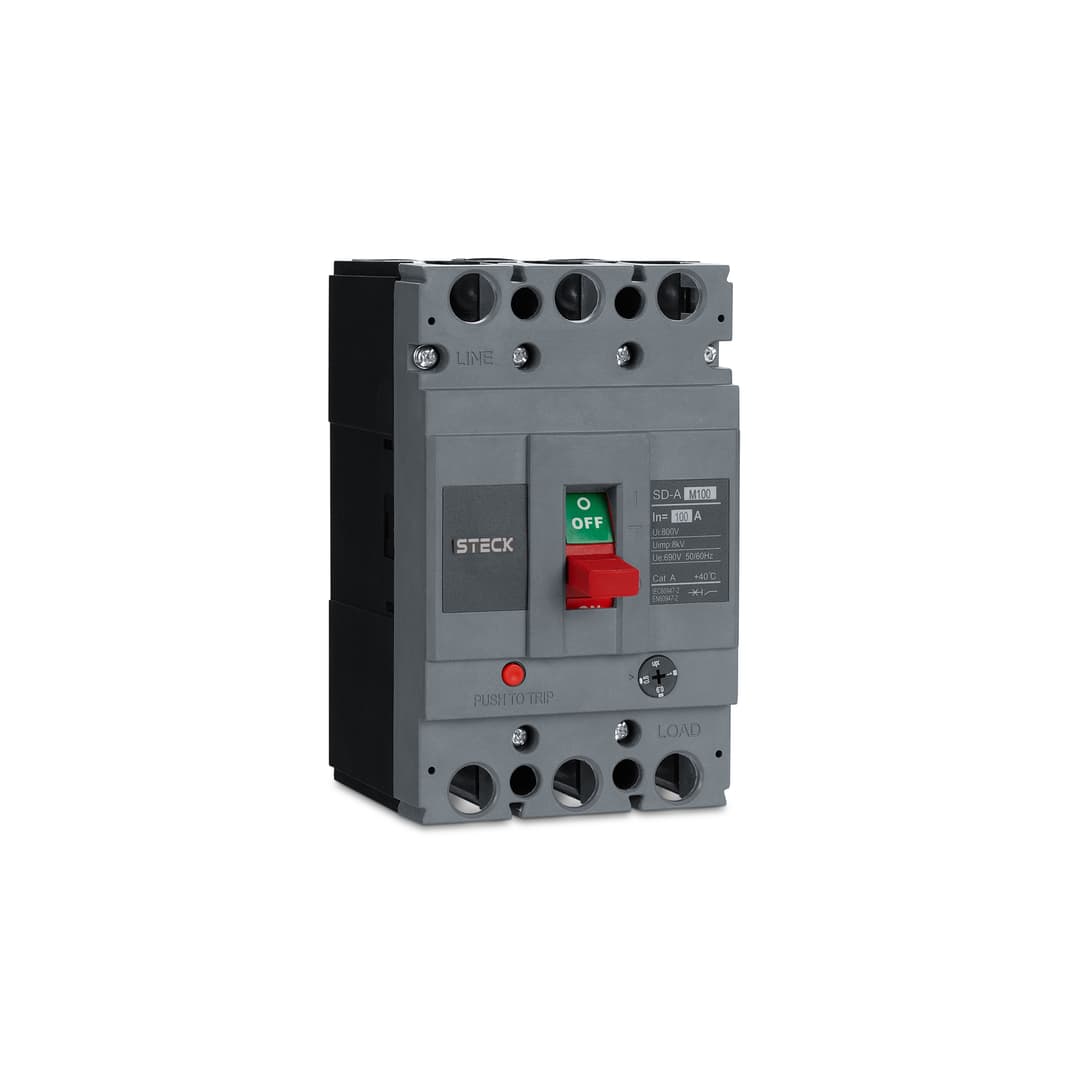 Disj Caixa Mold Markis Trip M100 100A 690V Term.Aj Steck Sdam100