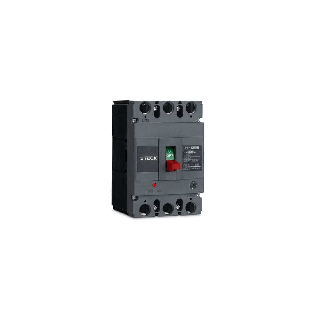 Disj Caixa Mold Markis Trip T250 125A 690V Term.Aj Steck Sdat125