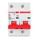 Disjuntor Serie Sd2 80A 2P Curva C 10Ka 400V Steck Sdd2C80 1