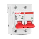 Disjuntor Serie Sd2 80A 2P Curva C 10Ka 400V Steck Sdd2C80 2