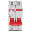 Disjuntor Serie Sd62 50A 2P Curva C 3Ka Steck Sdd62C50 0