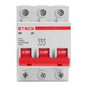 Disjuntor Serie Sd63 4A 3P 400V Curva C 3Ka Steck Sdd63C04 0