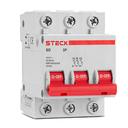 Disjuntor Serie Sd63 4A 3P 400V Curva C 3Ka Steck Sdd63C04 2