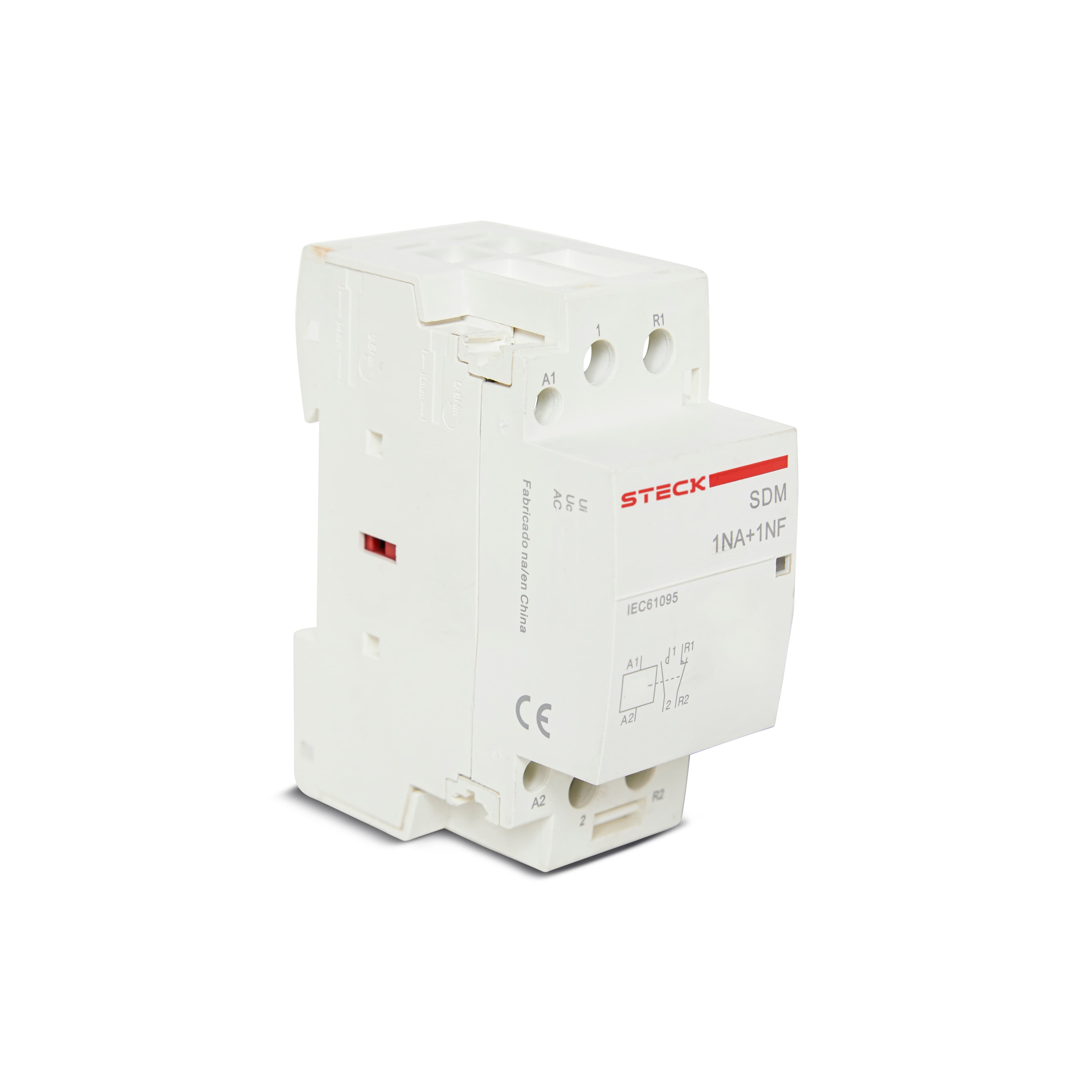 Cont Mod 4Na+0Nf 63A 400Vac 50/60Hz Bob230V Steck Sdm6340M