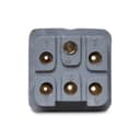 Miolo Tomada Fm Multip 6P 250V 10A Steck Sdmf06C 3