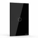 Interruptor Steck Ambiente Conectado 4X2" 1 Módulo Touch Preto Wi-Fi 6