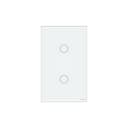 Interruptor Steck Ambiente Conectado 4X2" 2 Módulos Touch Branco Wi-Fi 4