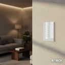 Interruptor Steck Ambiente Conectado 4X2" 3 Módulos Touch Branco Wi-Fi 9