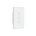 Interruptor Steck Ambiente Conectado 4X2" 3 Módulos Touch Branco Wi-Fi 2