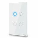 Interruptor Steck Ambiente Conectado 4X2" 4 Módulos Touch Branco Wi-Fi 10