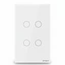 Interruptor Steck Ambiente Conectado 4X2" 4 Módulos Touch Branco Wi-Fi 2
