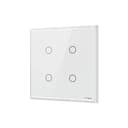 Interruptor Steck Ambiente Conectado 4X4" 4 Módulos Touch Branco Wi-Fi 2