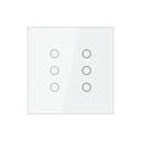 Interruptor Steck Ambiente Conectado 4X4" 6 Módulos Touch Branco Wi-Fi 0