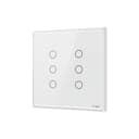 Interruptor Steck Ambiente Conectado 4X4" 6 Módulos Touch Branco Wi-Fi 2