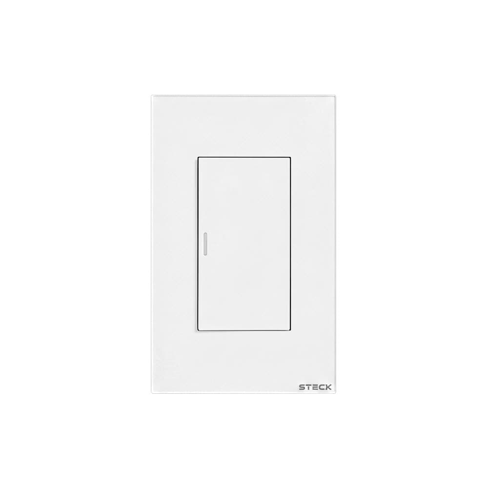 Interruptor Mecânico Steck Ambiente Conectado 4X2" 1 Módulo Zigbee Branco