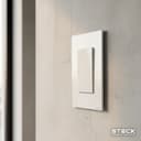 Interruptor Mecânico Steck Ambiente Conectado 4X2" 1 Módulo Zigbee Branco 9