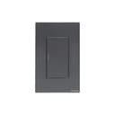 Interruptor Mecânico Steck Ambiente Conectado 4X2" 1 Módulo Zigbee Chumbo 0