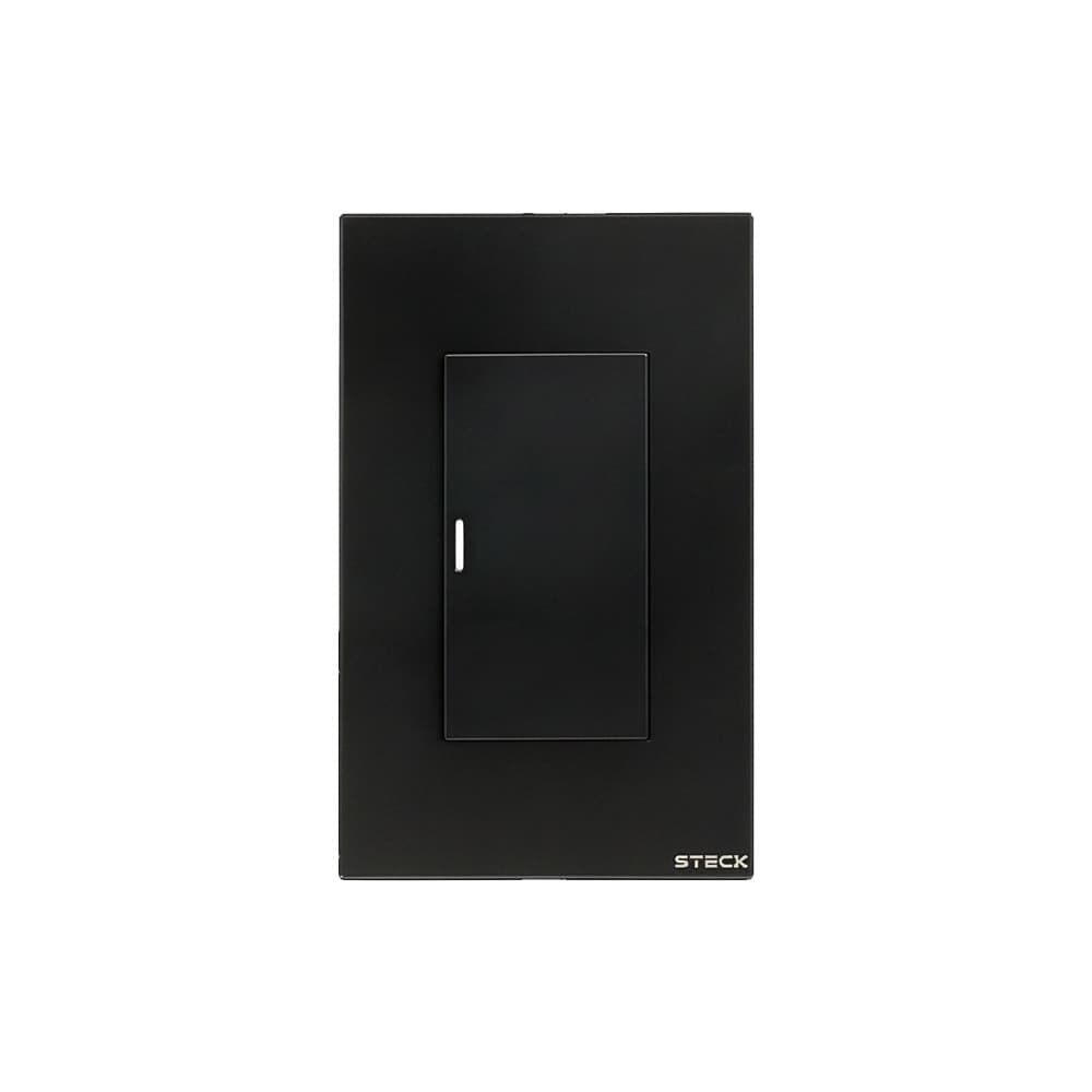 Interruptor Mecânico Steck Ambiente Conectado 4X2" 1 Módulo Zigbee Preto