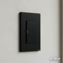 Interruptor Mecânico Steck Ambiente Conectado 4X2" 1 Módulo Zigbee Preto 9