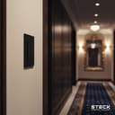 Interruptor Mecânico Steck Ambiente Conectado 4X2" 1 Módulo Zigbee Preto 10
