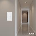 Interruptor Mecânico Steck Ambiente Conectado 4X2" 2 Módulos Zigbee Branco 10