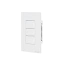 Interruptor Mecânico Steck Ambiente Conectado 4X2" 3 Módulos Zigbee Branco 4