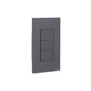 Interruptor Mecânico Steck Ambiente Conectado 4X2" 3 Módulos Zigbee Chumbo 2