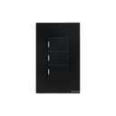 Interruptor Mecânico Steck Ambiente Conectado 4X2" 3 Módulos Zigbee Preto 0