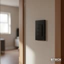 Interruptor Mecânico Steck Ambiente Conectado 4X2" 3 Módulos Zigbee Preto 10