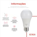 Lâmpada Rgb+ 12W Wi-Fi Ble Steck Ambiente Conectado 9