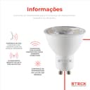 Lâmpada Spot Steck Ambiente Conectado 4,8W Rgb Cct Wi-Fi 9