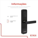Fechadura Inteligente Wi-Fi Com Maçaneta E Biometria Steck Ambiente Conectado 7