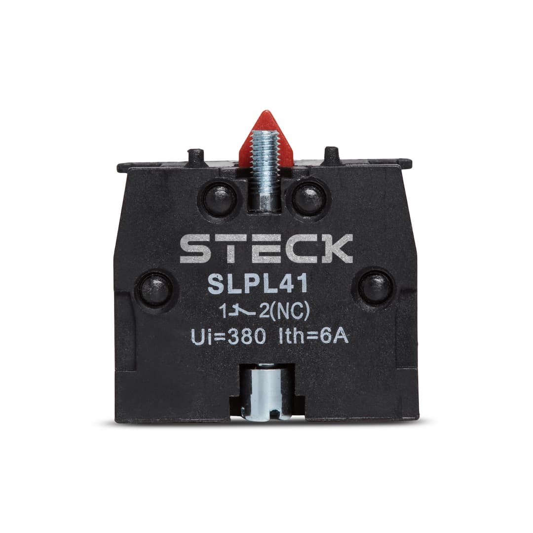 Bloco De Contato Nf Max Botton Flow Pack Steck Slpl41Fp