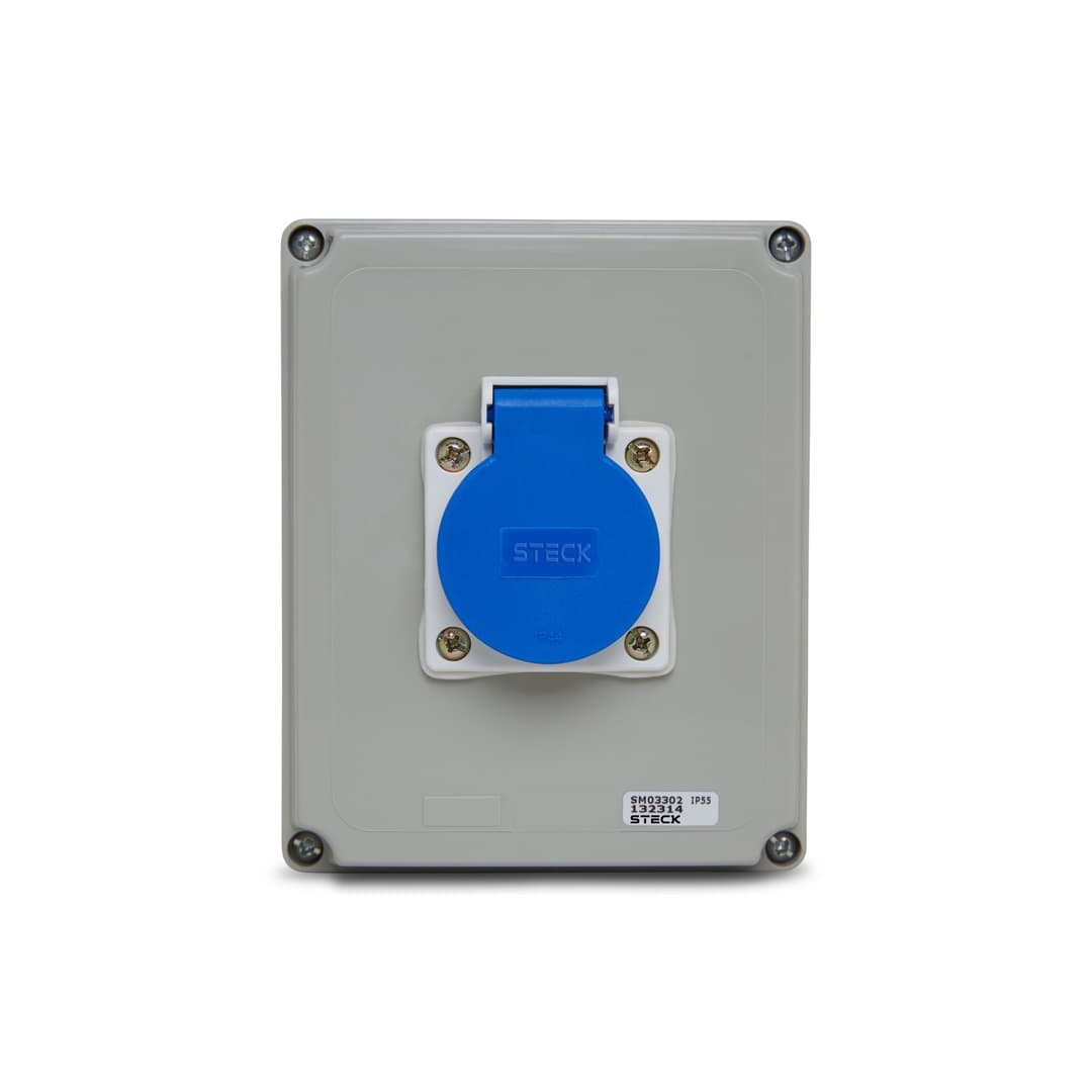 Quadro Tom Nbr Multiplex 1Xs8640 Ip44 Steck Sm5810