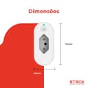 Plugue Inteligente 2P+T 10A Wi-Fi Steck Ambiente Conectado 3