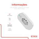 Plugue Inteligente 2P+T 10A Wi-Fi Steck Ambiente Conectado 6