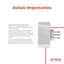 Plugue Inteligente 2P+T 10A Wi-Fi Steck Ambiente Conectado 7