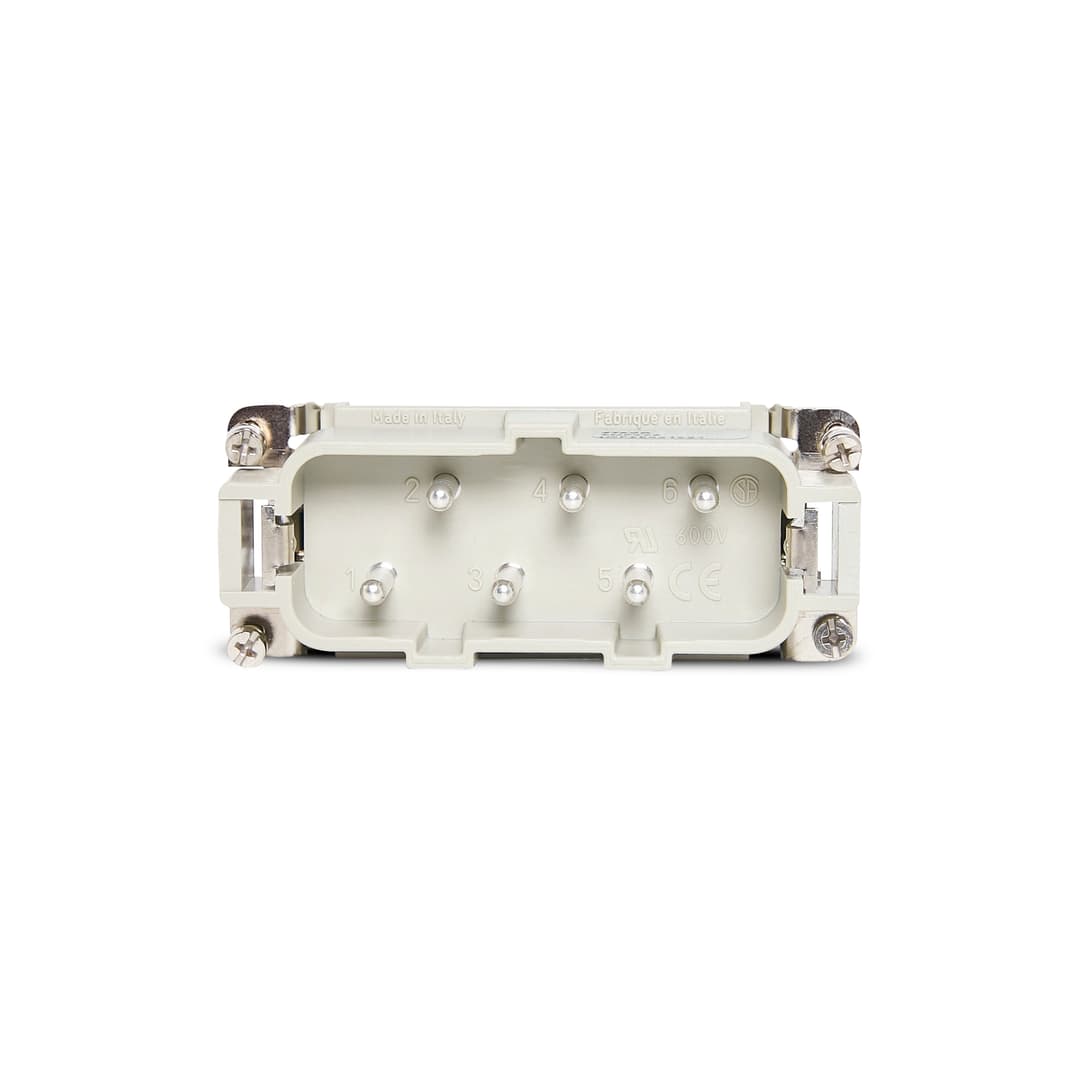 Miolo Macho Multipolar Logic 6P 35A 400V Steck Smp635