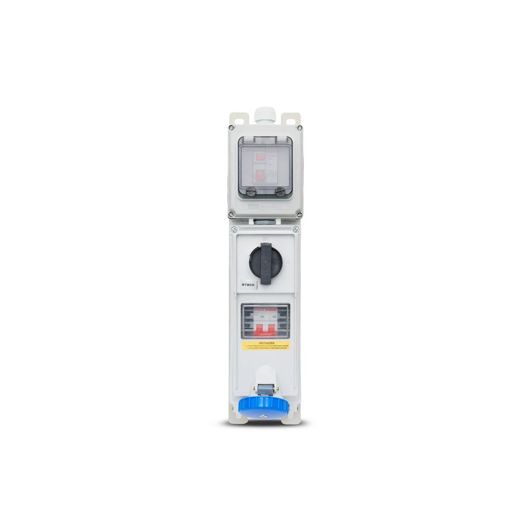 Tom Sob Surelock 2P+T 16A 200/250V 6H Az Ddr Ip67 Steck Ss3006Ddr