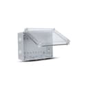 Caixa Light Tv-231 234X174X90 Trans C/ Emb Ip55 Steck Stv231 2