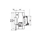 Disjuntor Serie Sd1 100A 1P 400V Curva C 10Ka Steck Sdd1C100 5