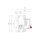 Disjuntor Serie Sd63 4A 3P 400V Curva C 3Ka Steck Sdd63C04 7