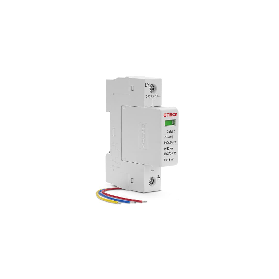 Prot Sur C/ Cart 65Ka 275V Classe Ii Sinal Remota Steck Dps65275Cs